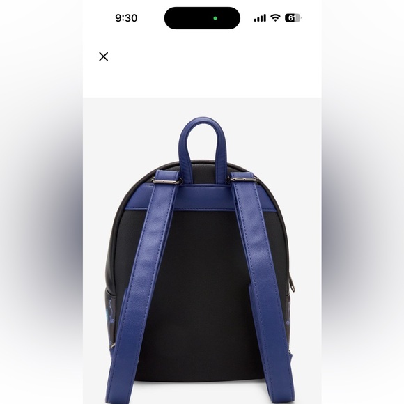 Loungefly corpse bride emily butterfly mini backpack main image 6